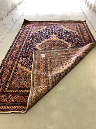 Tappeti Persiani Beige e Blu