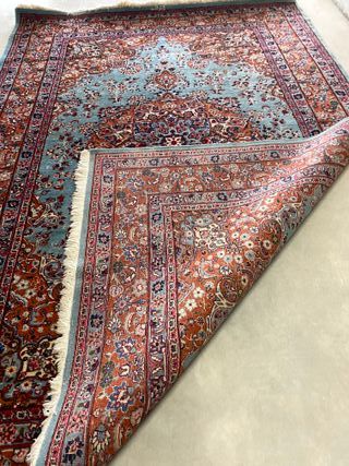Tappeti Persiani Beige e Blu