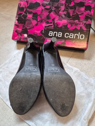 Zapatos de tacón Ana Carlo T.36 Negros