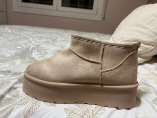 Botas UGG Beige Plataforma