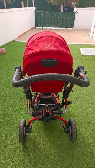 Carrito Jane 3 en 1 Rojo