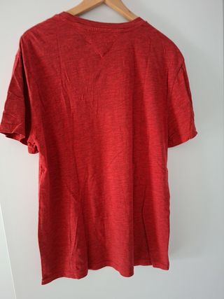 Camiseta Tommy Jeans Roja Talla M