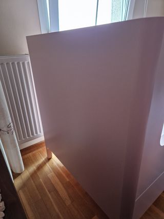 Cama extensible rosa Ikea