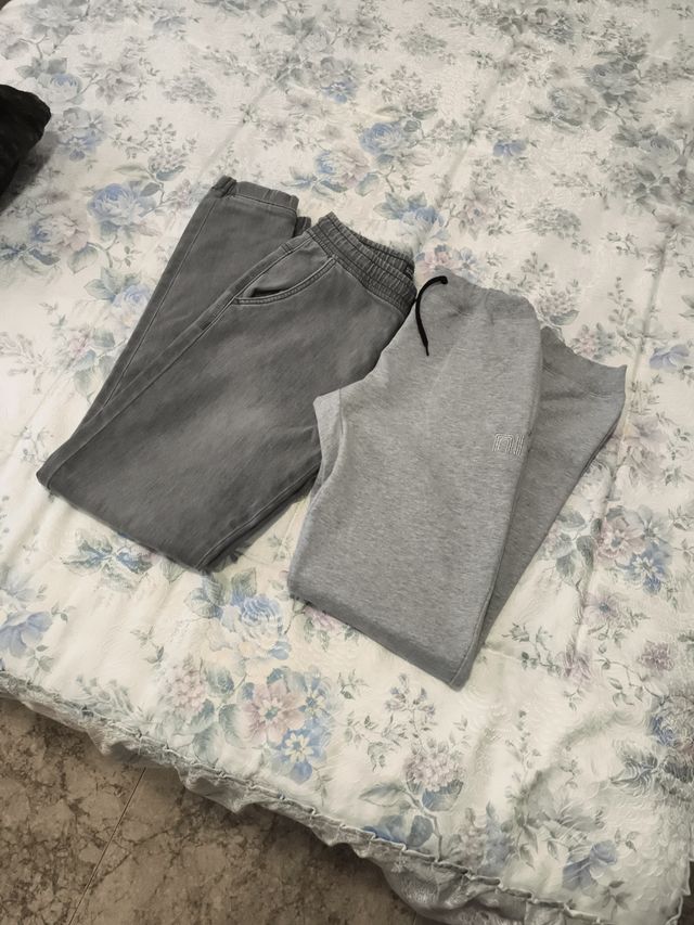 Lote 2 pantalones grises Talla 13/14