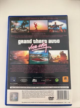 Grand Theft Auto: Vice City PS2 (PlayStation 2)