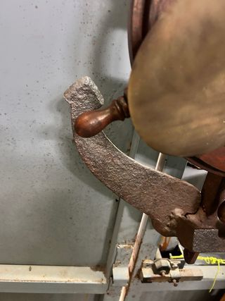 Conjunto de ancla, Timón y hélice de bronce.