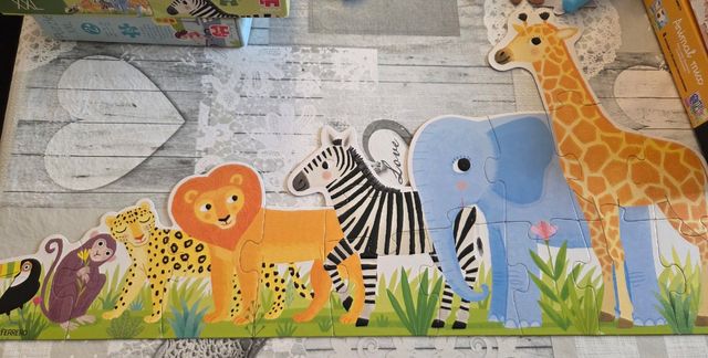 Puzzles Infantiles Animal Mix Diset