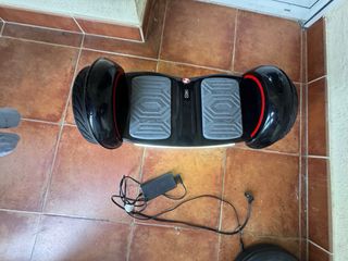 Hoverboard Sec Negro con Luces LED Blancas
