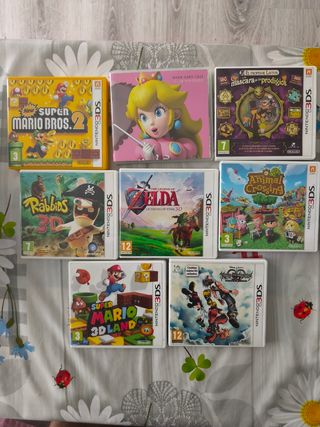 Pack Juegos Nintendo 3DS, nintendo DS y consolas