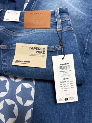 Vaqueros Jack & Jones Tapered Mike W30 L34