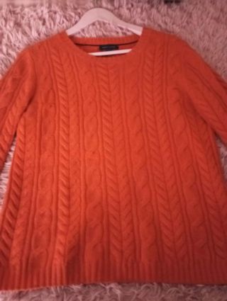 Jersey Tommy Hilfiger Talla S Naranja