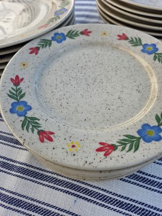 Juego de café y vajilla 6 servicios