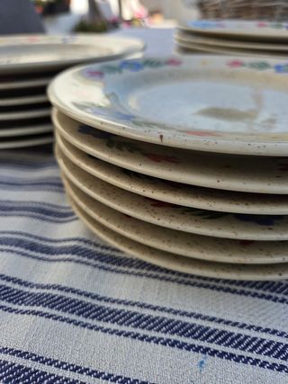 Juego de café y vajilla 6 servicios