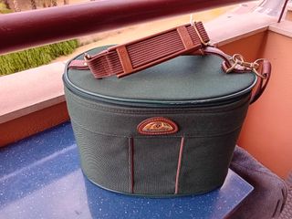 Neceser Samsonite verde y marrón sin estrenar