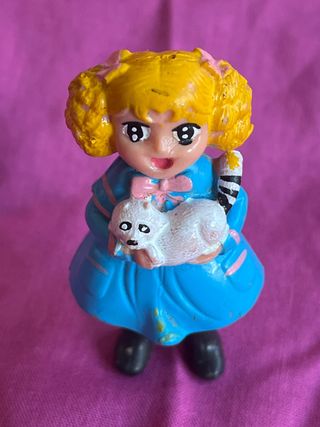 Figura Candy Candy vestido azul