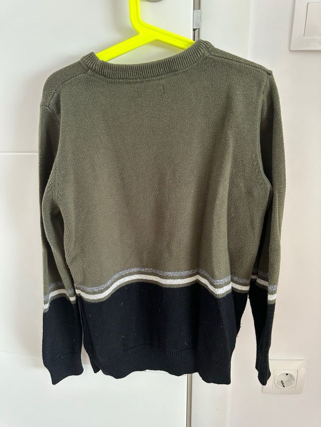 Jersey niño verde y negro