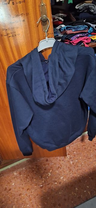 Sudadera Lacoste Azul con Cremallera