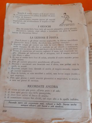 Sussidiario Il Fiore Vallecchi 1949 Classe 5