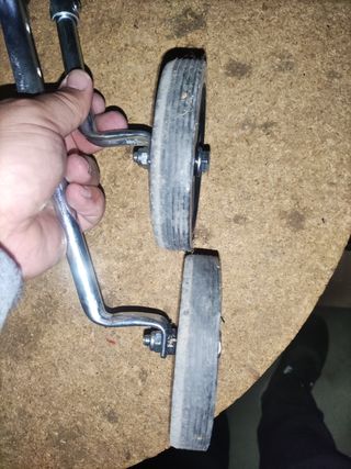 Ruedines patines bici niño