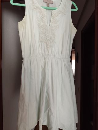 Vestido Pedro del Hierro verde