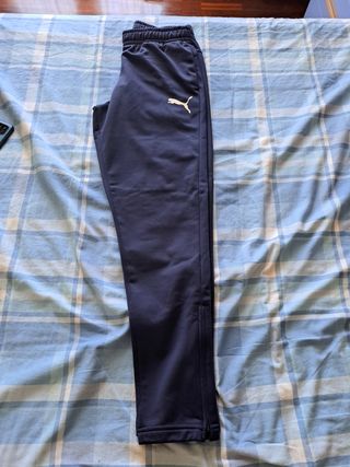 Tuta sportiva Puma bambino blu/rossa