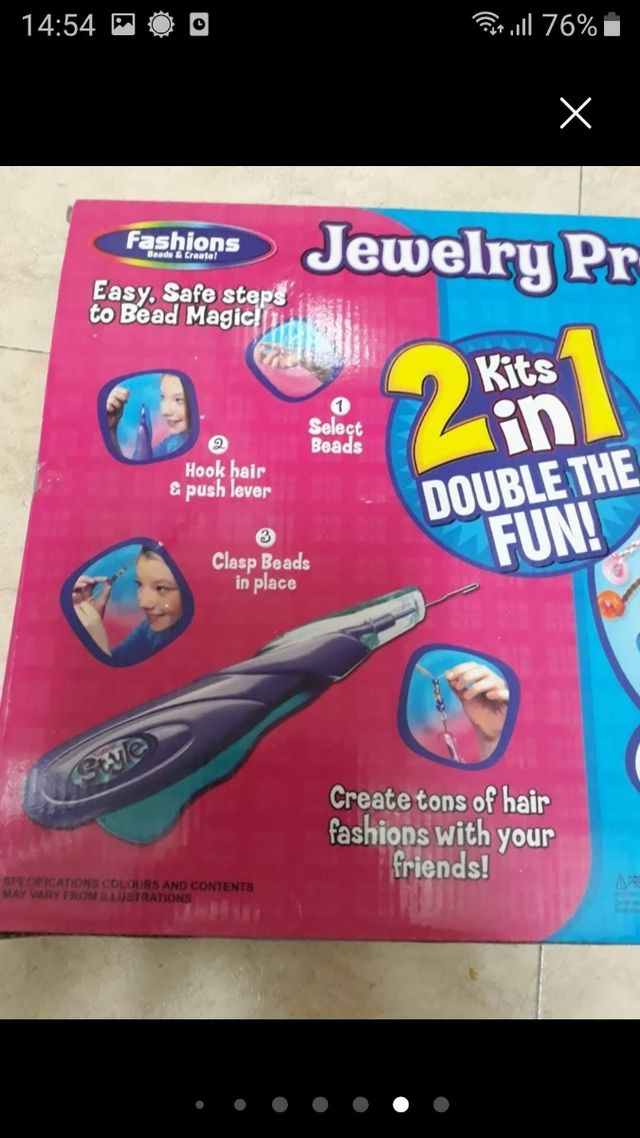 Kit de Joyería y Manualidades para Niñ@s