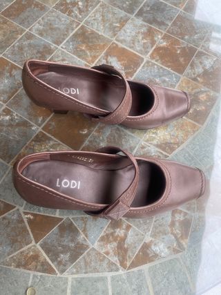 Zapatos de piel LODI marrones T40