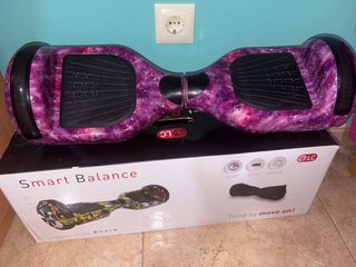 Hoverboard Smart Balance Morado Galaxia