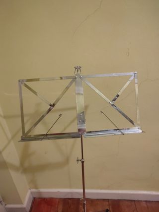 Atril para partituras metálico