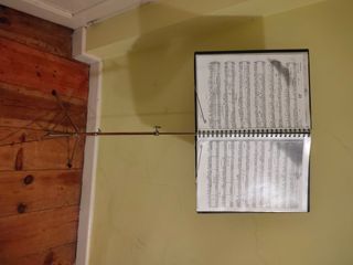 Atril para partituras metálico