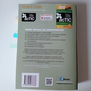 Certificacions ACTIC: Nivell 2 - Mitjà (Catalan...