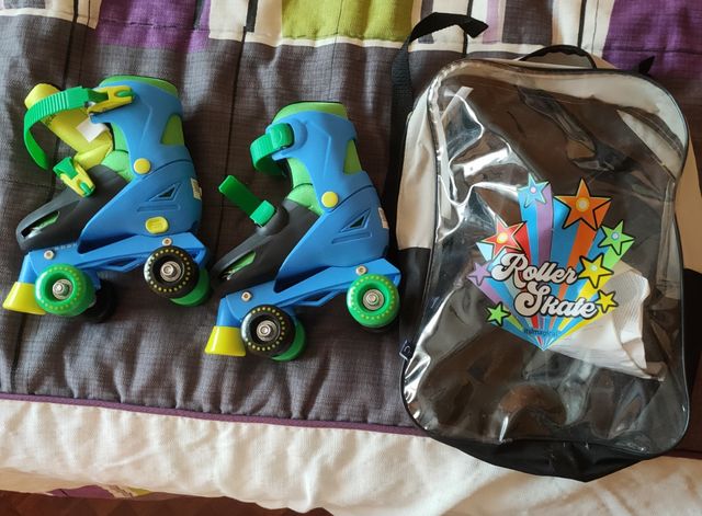 Patines Roller Skate Ajustables Talla 31-34