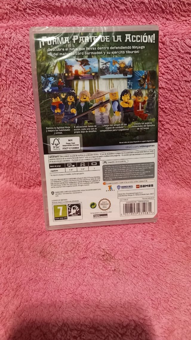 Videojuego Lego Ninjago La Película Switch