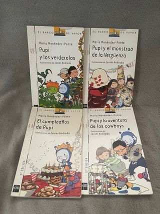 Lote libros Pupi