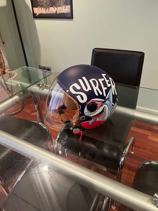 Casco moto infantil semiintegral Garibaldi