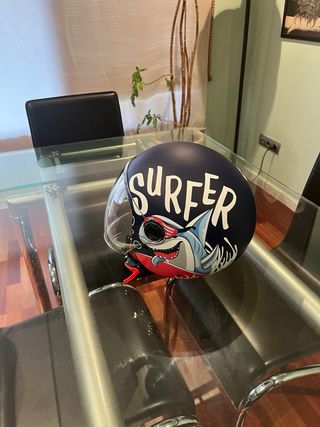 Casco moto infantil semiintegral Garibaldi