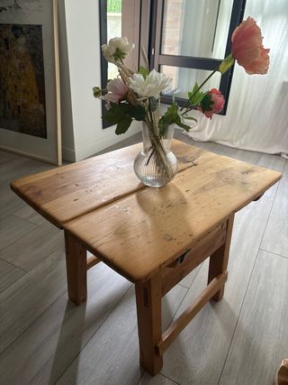 Mesa de centro de madera