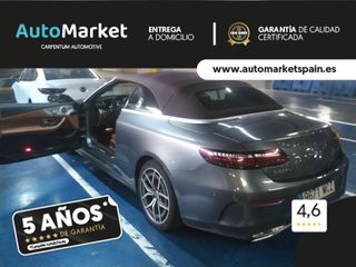 Mercedes Clase E CABRIO E 220 D PAQUETE ADVANTAGE^PAQUETE PREMIUM^PAQUETE PREMIUM PLUS^