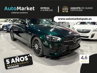 Mercedes Clase E CABRIO E 220 D PAQUETE ADVANTAGE^PAQUETE PREMIUM^PAQUETE PREMIUM PLUS^