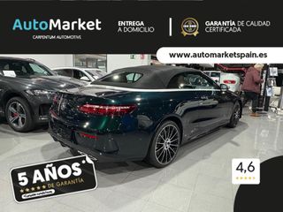 Mercedes Clase E CABRIO E 220 D PAQUETE ADVANTAGE^PAQUETE PREMIUM^PAQUETE PREMIUM PLUS^
