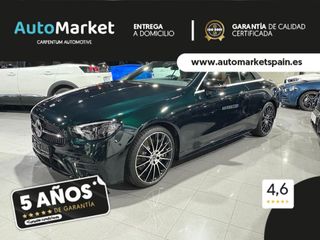 Mercedes Clase E CABRIO E 220 D PAQUETE ADVANTAGE^PAQUETE PREMIUM^PAQUETE PREMIUM PLUS^