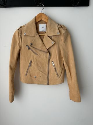 Chaqueta del piel Mango Talla M