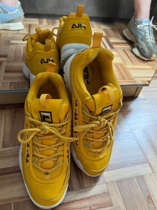 Zapatillas Fila Amarillas