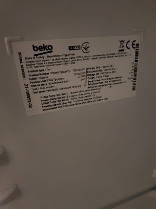 Nevera Beko Crisper Usada Buen Estado