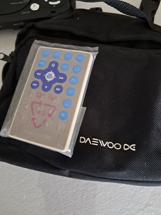 Reproductor DVD Portátil Daewoo Nuevo!