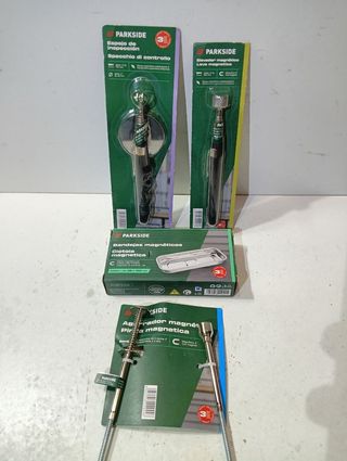 Lote 4 Accesorios Magnéticos PARKSIDE 
