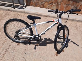 Bicicleta Rockrider ST 100 Blanca