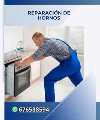 Reparación de horno a domicilio y empresa