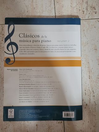 Clásicos de la Música para Piano Vol. 1 y 2