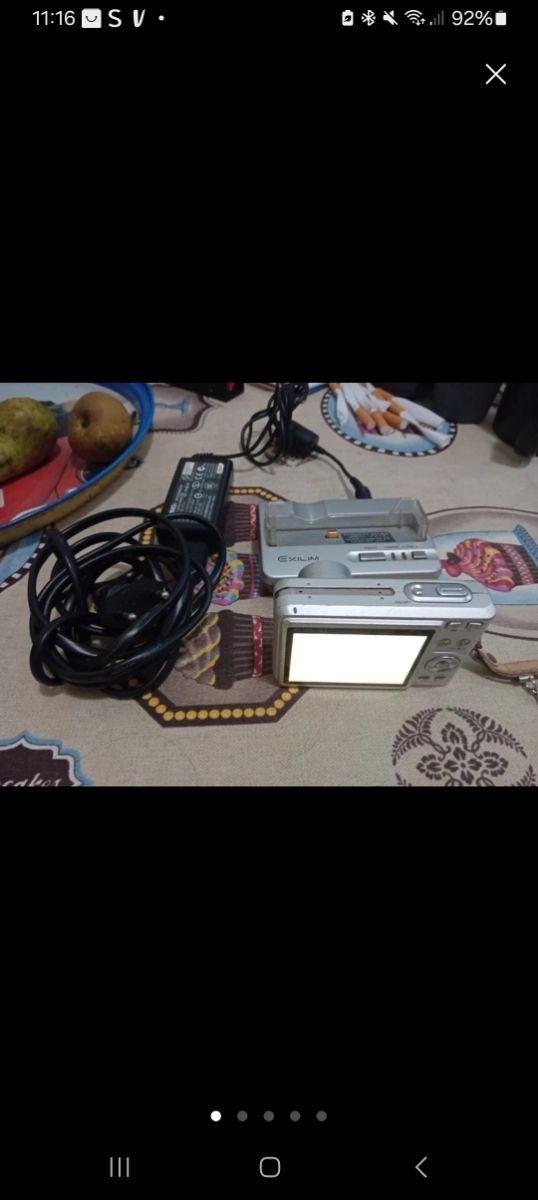 Cámara digital recargable